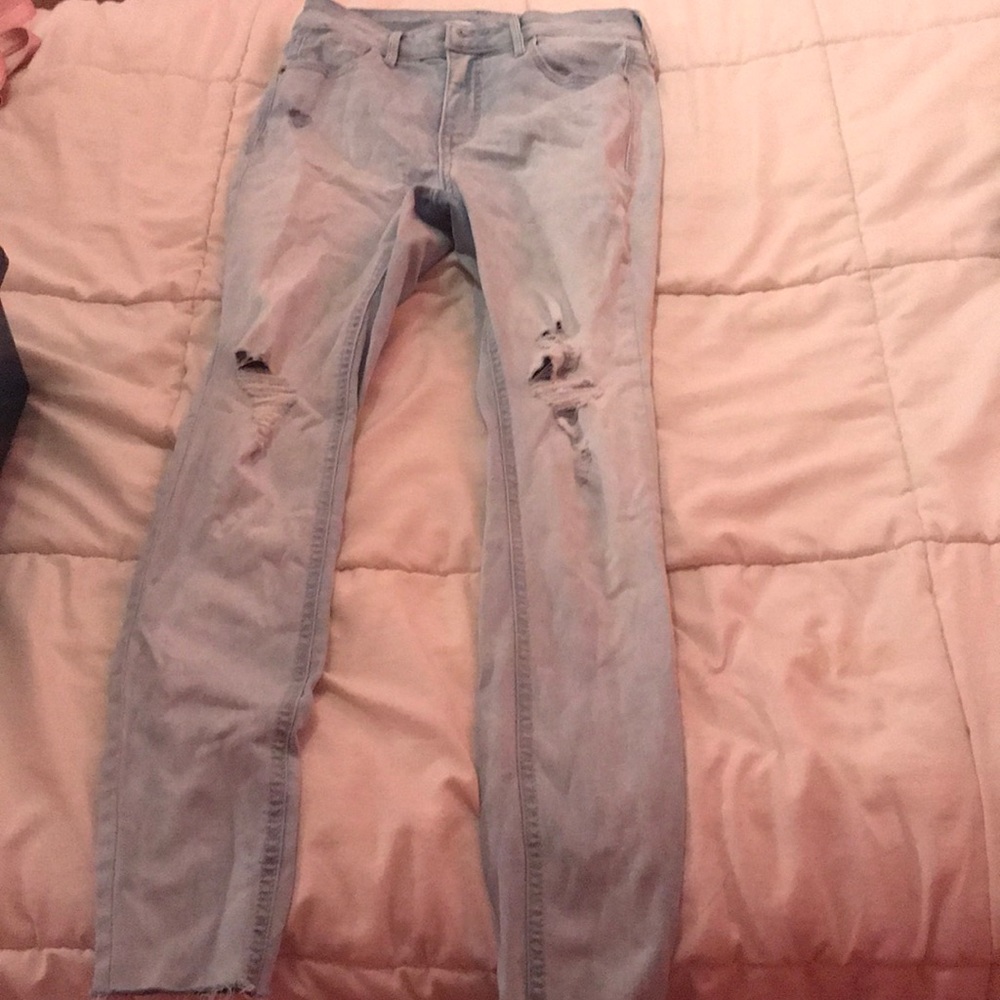 Old Navy Light-wash Blue Jeans